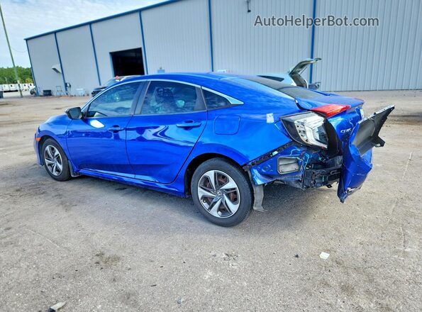 19XFC2F62LE005446 2020 HONDA CIVIC Blue Trasero izquierdo