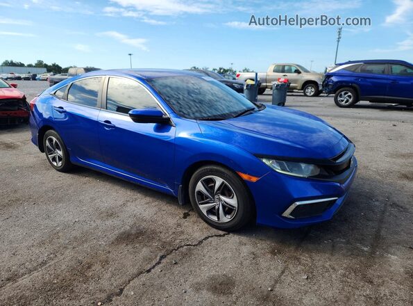 19XFC2F62LE005446 2020 HONDA CIVIC Blue Delantero derecho