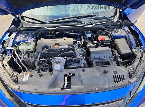 19XFC2F62LE005446 2020 HONDA CIVIC Blue Vista interior trasera