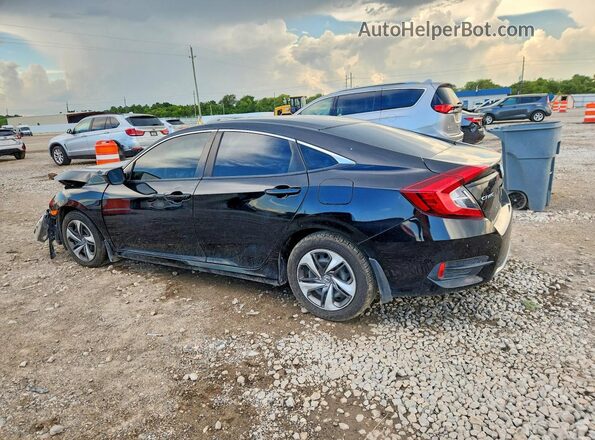 19XFC2F62LE014969 2020 HONDA CIVIC Black უკანა მარცხენა