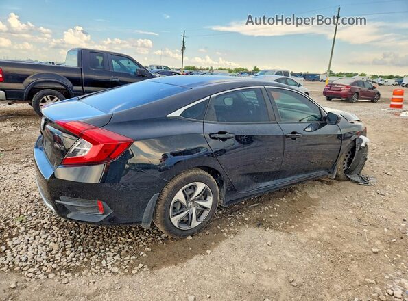 19XFC2F62LE014969 2020 HONDA CIVIC Black უკანა მარჯვენა
