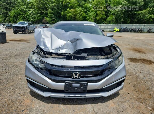 19XFC2F62LE025468 2020 HONDA CIVIC Silver Widok z przodu