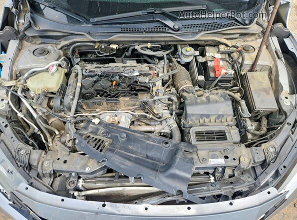 19XFC2F62LE025468 2020 HONDA CIVIC Silver Widok wnętrza z tyłu