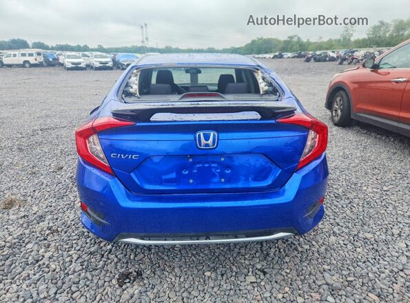 19XFC2F63KE016678 2019 HONDA CIVIC Синий Вид сзади