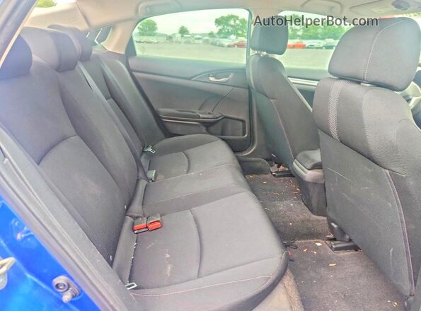 19XFC2F63KE016678 2019 HONDA CIVIC Синий Вид задних сидений