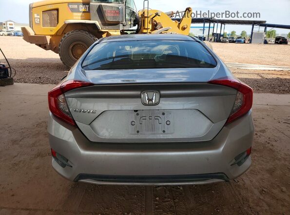 19XFC2F63KE203399 2019 HONDA CIVIC Silver Вид ззаду