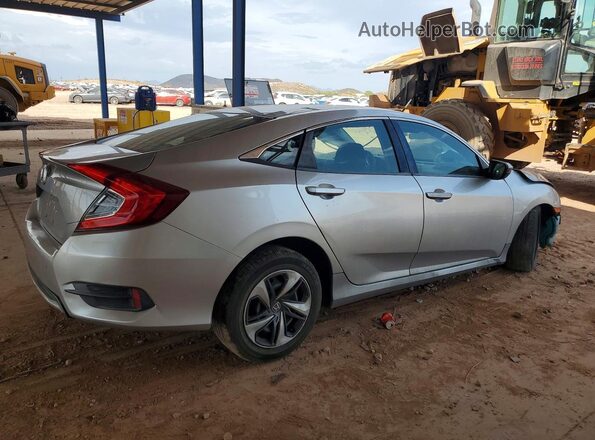 19XFC2F63KE203399 2019 HONDA CIVIC Silver Задня права чверть