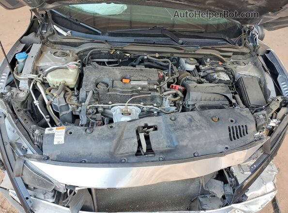 19XFC2F63KE203399 2019 HONDA CIVIC Silver Вид задньої частини салону