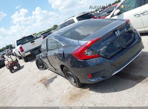 19XFC2F63KE207856 2019 HONDA CIVIC Черный Задняя левая четверть