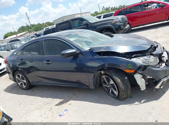 19XFC2F63KE207856 2019 HONDA CIVIC Черный Вид задней части салона