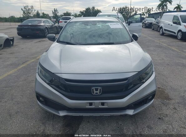 19XFC2F63LE004953 2020 HONDA CIVIC Silver Вид спереду