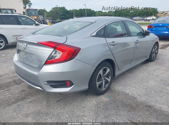 19XFC2F63LE004953 2020 HONDA CIVIC Silver Задня права чверть