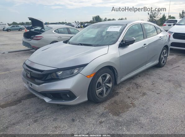 19XFC2F63LE004953 2020 HONDA CIVIC Silver Передня ліва чверть