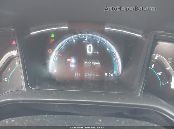 19XFC2F63LE004953 2020 HONDA CIVIC Silver Вид задніх сидінь