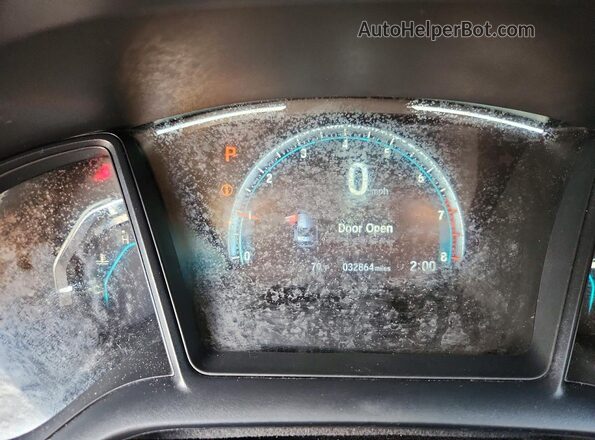 19XFC2F63LE208944 2020 HONDA CIVIC White Instrument cluster view