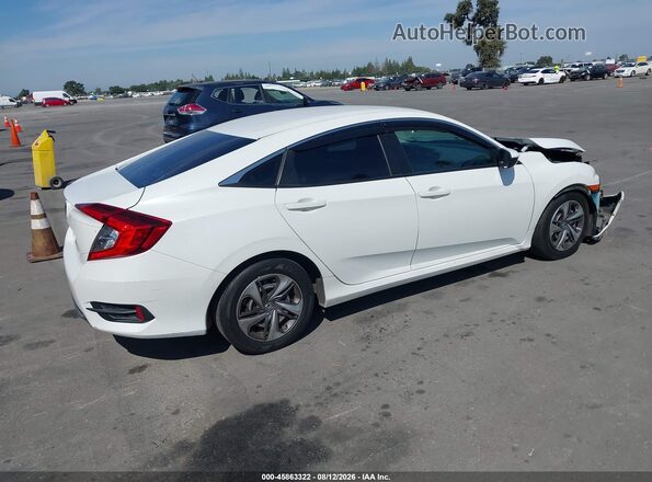 19XFC2F63LE216543 2020 HONDA CIVIC Белый Задняя правая четверть