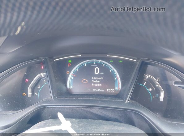 19XFC2F63LE216543 2020 HONDA CIVIC Белый Вид задних сидений