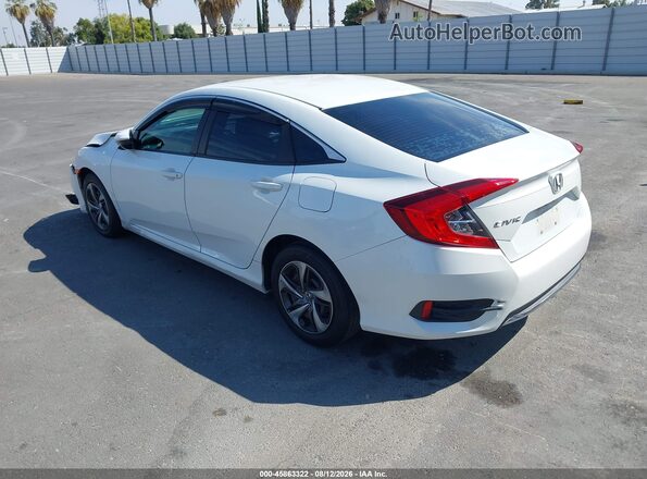 19XFC2F63LE216543 2020 HONDA CIVIC Белый Задняя левая четверть