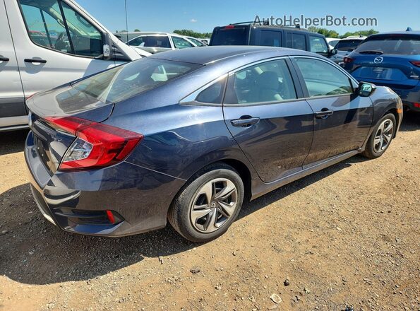 19XFC2F64KE001798 2019 HONDA CIVIC Blue Trasero derecho