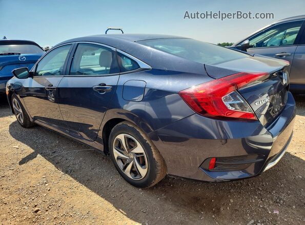 19XFC2F64KE001798 2019 HONDA CIVIC Blue Trasero izquierdo