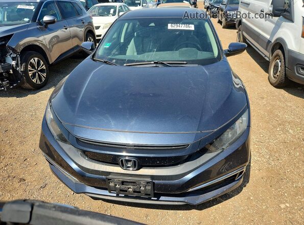 19XFC2F64KE001798 2019 HONDA CIVIC Blue Vista frontal