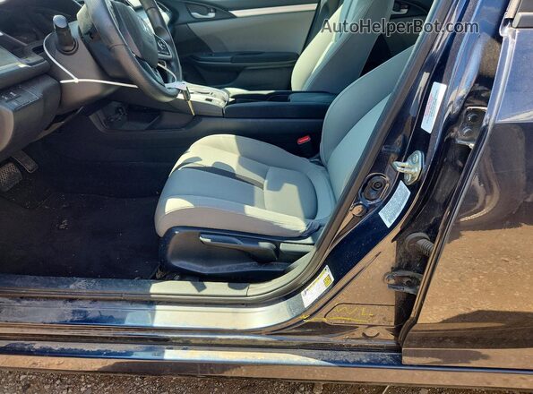 19XFC2F64KE001798 2019 HONDA CIVIC Blue Vista del compartimento del motor