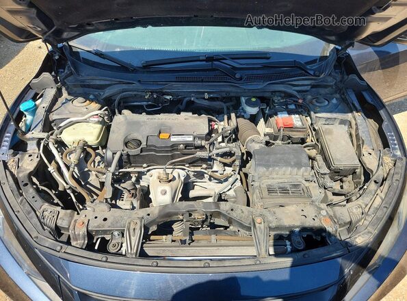 19XFC2F64KE001798 2019 HONDA CIVIC Blue Vista interior trasera
