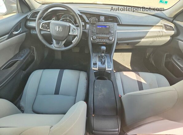19XFC2F64KE001798 2019 HONDA CIVIC Blue Vista del salpicadero