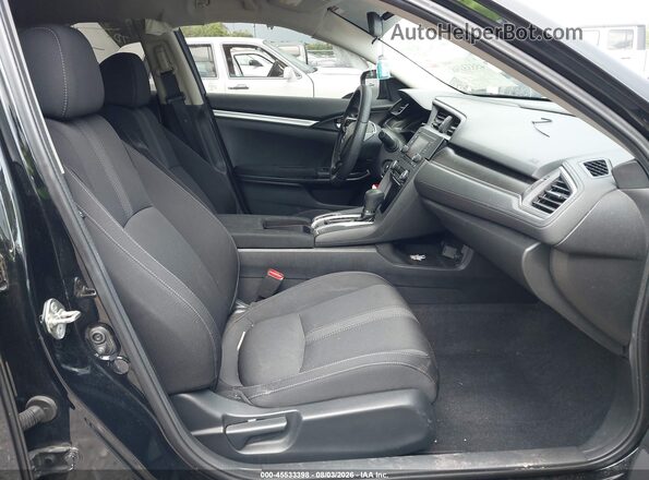 19XFC2F64KE028824 2019 HONDA CIVIC Black Widok wnętrza z przodu