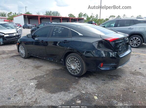 19XFC2F64KE028824 2019 HONDA CIVIC Black Tył lewy
