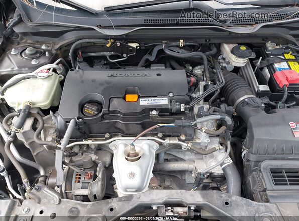 19XFC2F64KE028824 2019 HONDA CIVIC Black Widok z tyłu