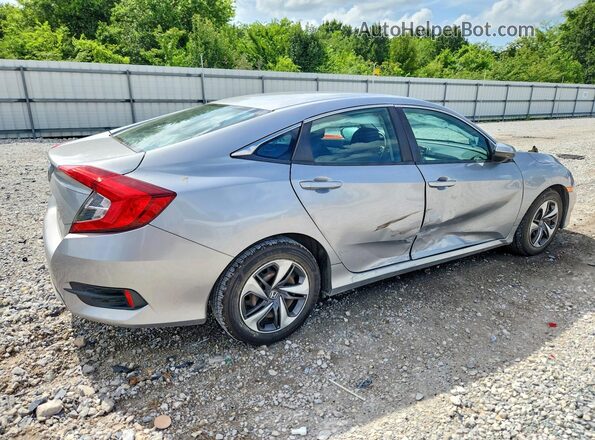 19XFC2F64KE041959 2019 HONDA CIVIC Silver Rear right
