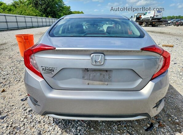 19XFC2F64KE041959 2019 HONDA CIVIC Silver Rear view