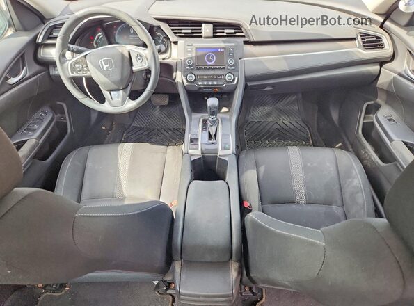19XFC2F64KE041959 2019 HONDA CIVIC Silver Dashboard view