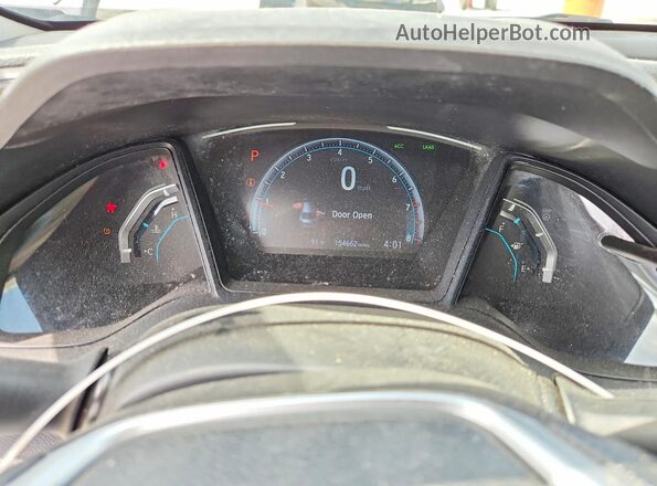 19XFC2F64KE041959 2019 HONDA CIVIC Silver Instrument cluster view