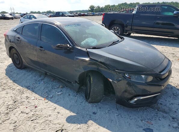 19XFC2F64KE045798 2019 HONDA CIVIC Black Առջևի աջ