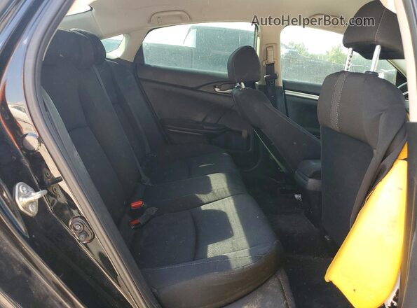 19XFC2F64KE045798 2019 HONDA CIVIC Black Հետևի նստատեղերի տեսք