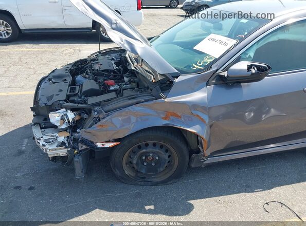 19XFC2F64KE207638 2019 HONDA CIVIC Gray Դիմացի տեսք