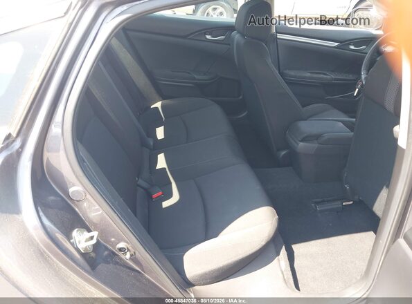 19XFC2F64KE207638 2019 HONDA CIVIC Gray VIN կոդի պիտակի տեսք