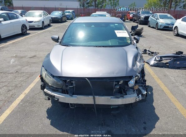 19XFC2F64KE207638 2019 HONDA CIVIC Gray Սալոնի հետևի տեսք