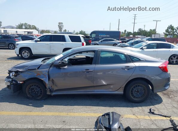 19XFC2F64KE207638 2019 HONDA CIVIC Gray 
