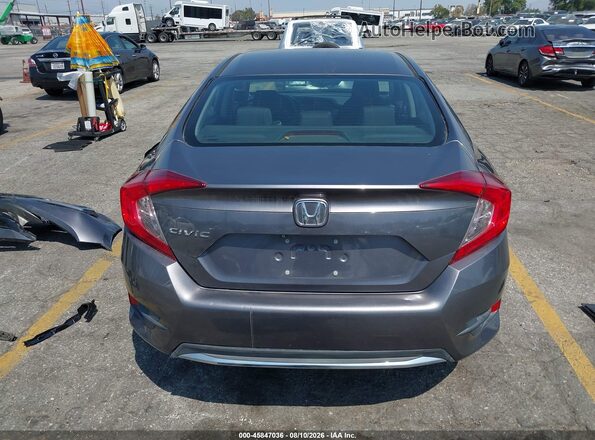 19XFC2F64KE207638 2019 HONDA CIVIC Gray 