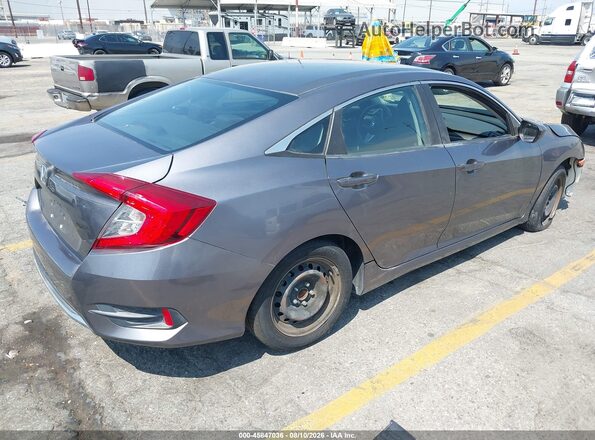 19XFC2F64KE207638 2019 HONDA CIVIC Gray Հետևի աջ