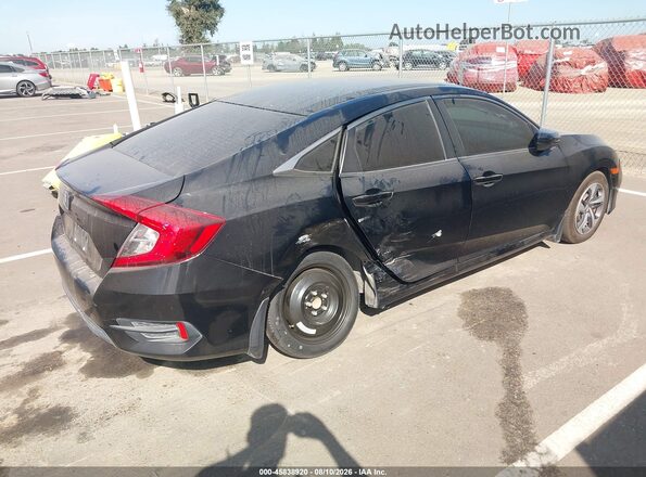 19XFC2F64LE200335 2020 HONDA CIVIC Black Trasero derecho