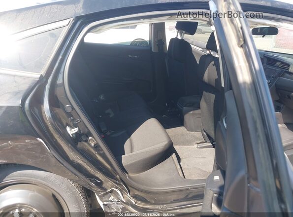 19XFC2F64LE200335 2020 HONDA CIVIC Black Vista de la etiqueta del VIN