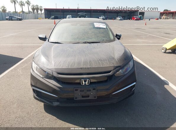 19XFC2F64LE200335 2020 HONDA CIVIC Black Vista interior trasera