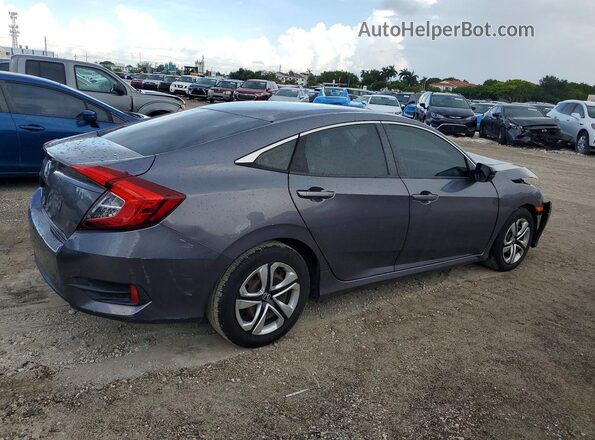 19XFC2F65GE060527 2016 HONDA CIVIC Gray Tył prawy