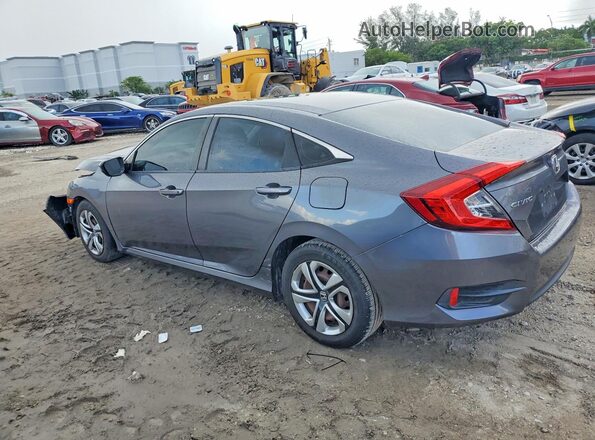 19XFC2F65GE060527 2016 HONDA CIVIC Gray Tył lewy