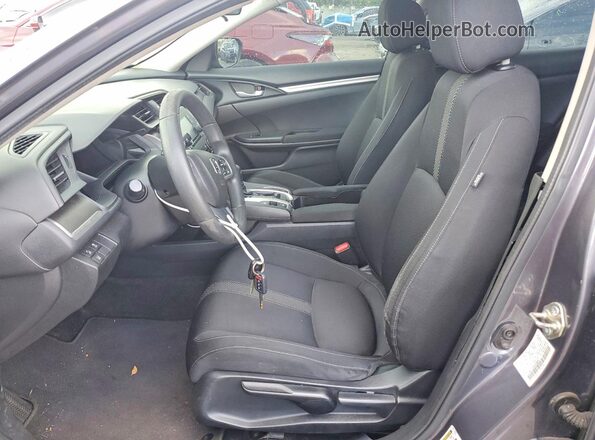 19XFC2F65GE060527 2016 HONDA CIVIC Gray Widok wnętrza z przodu