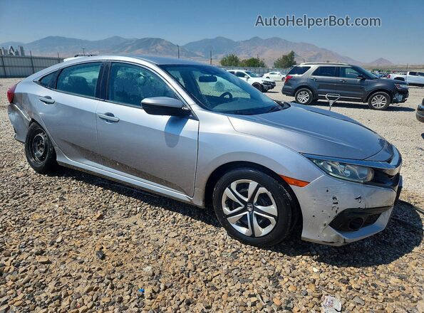 19XFC2F65HE052770 2017 HONDA CIVIC Silver Առջևի աջ